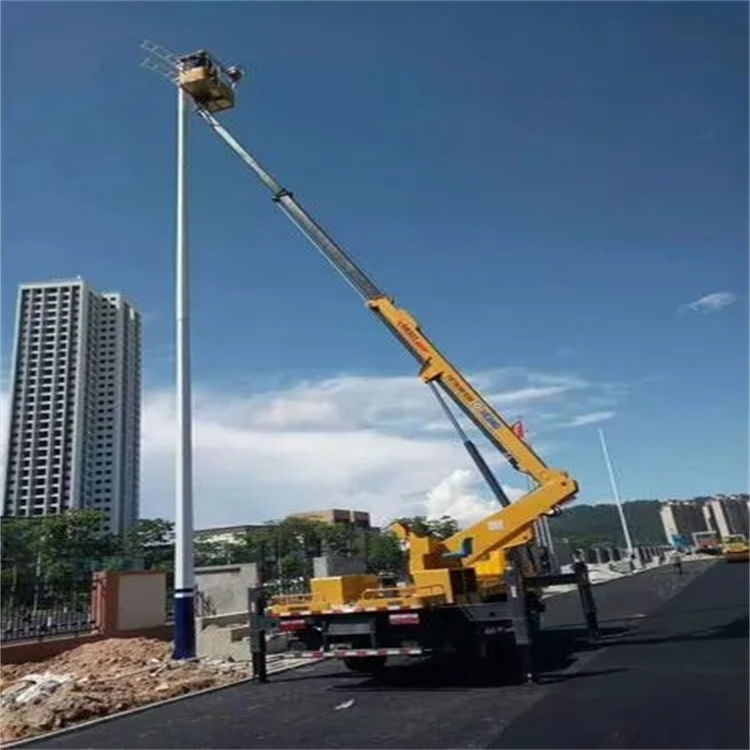 新都维修路灯的曲臂升降车出租